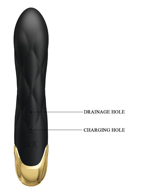 Vibrador Con Succionador Golden Desire