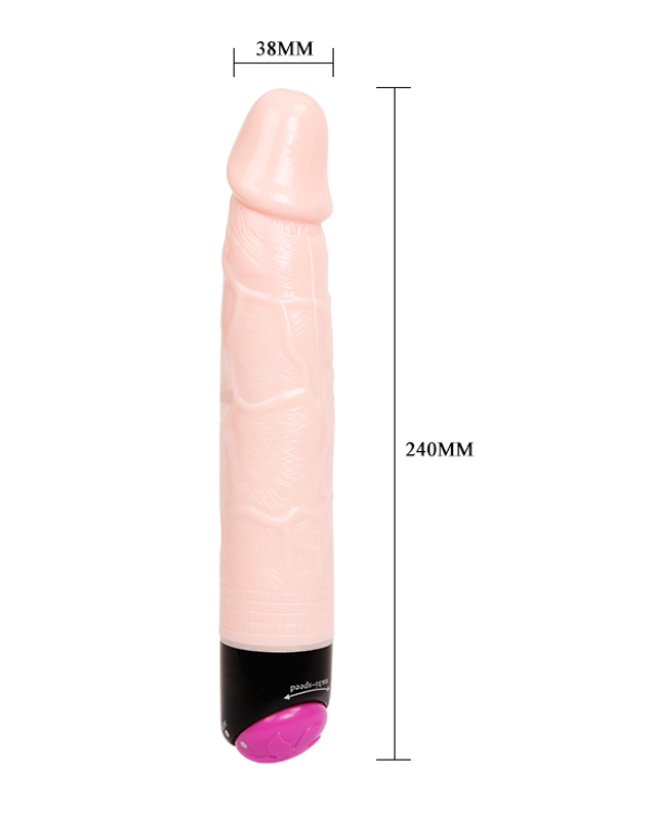 Vibrador Con Rotacion 360 24 x 3.8 CM