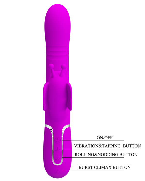 Vibrador 4 en 1 Ternura Excitante