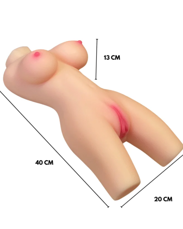 Masturbador Torso Realista – Equilibrio Perfecto