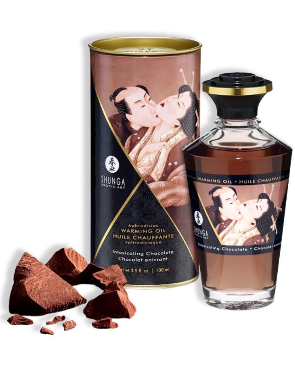 Aceite Afrodisíaco | Besos Íntimos Chocolate | Shunga