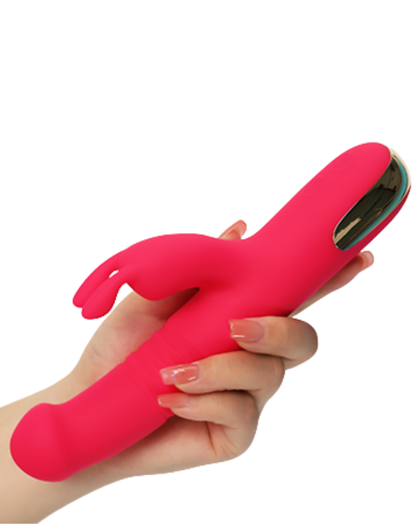 Vibrador Doble Estimulación con Rotación 360°