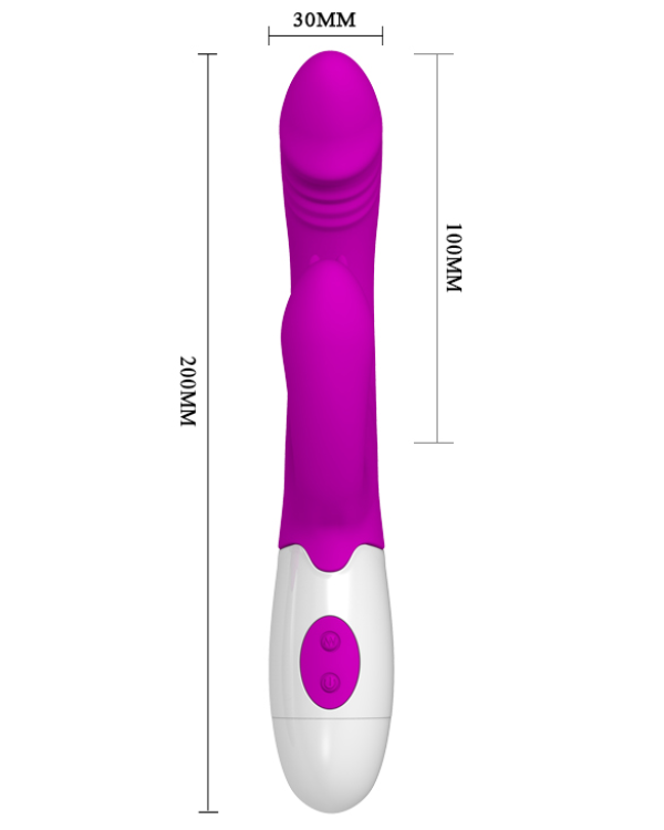 Vibrador Orgasmo Doble Estimulador – Masaje Clítoris y Punto G