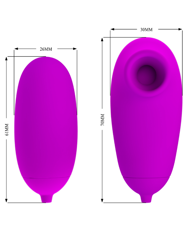 Vibrador y Succionador DuoVibe Pulse