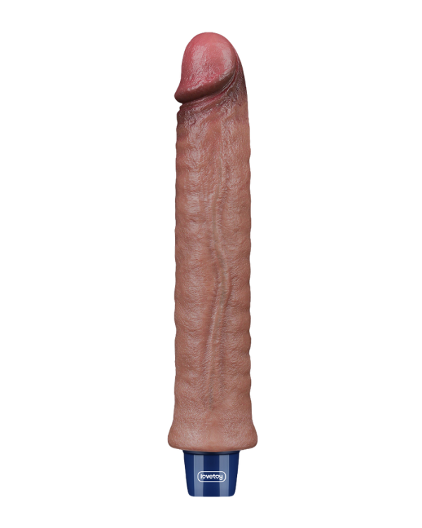 Consolador Vibrador recargable Real Softe 24,5 x 4 CM