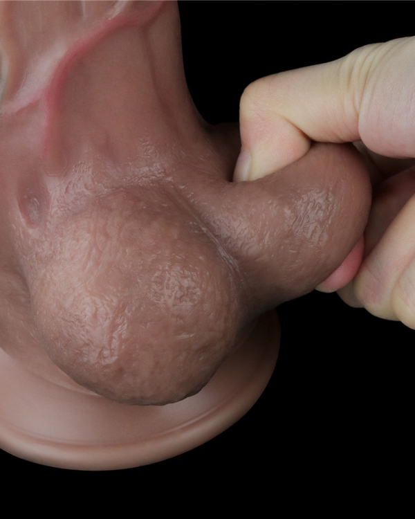 Consolador Hiperrealista Doble Capa 29,5 x 5,5 CM