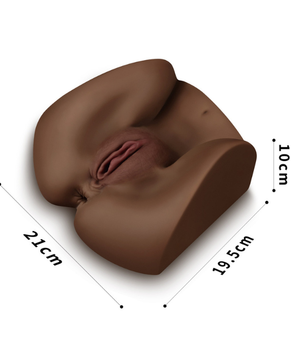 Masturbador Vagina y Ano RealFeel Mulata