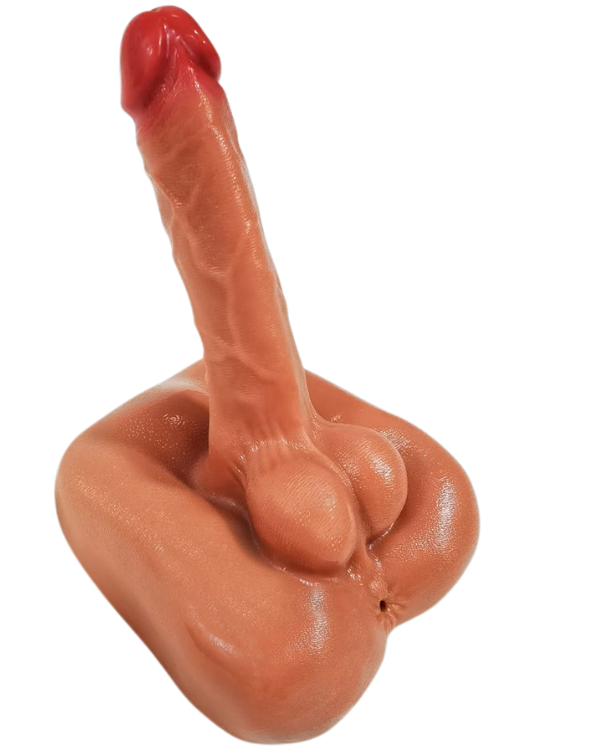 Dildo Realista Premium Con Ano 21 x 4,5 CM