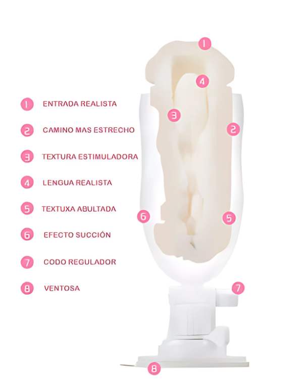 HappyCup Boca y Vagina Realistas