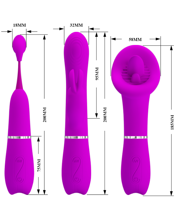 Kit Vibrador Intercambiable: Placer Personalizado para Todos los Gustos