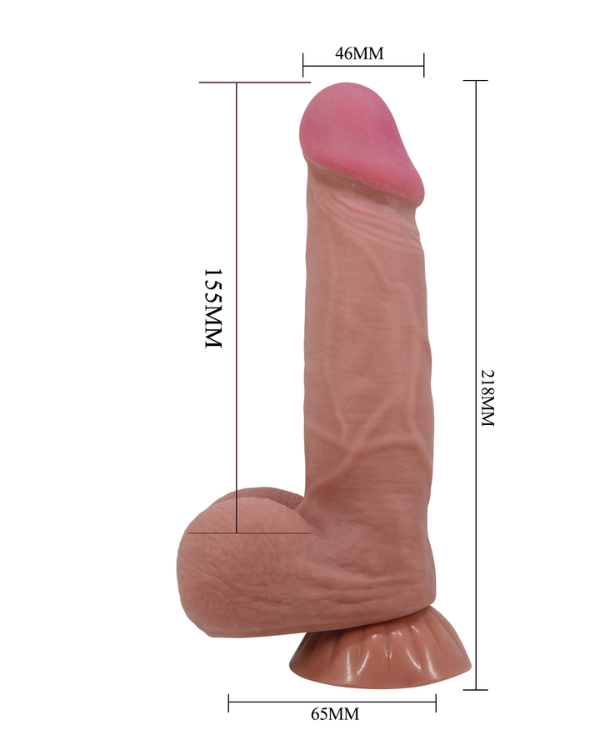 Dildo Realístico Masturbable 21.8 x 4.6 CM