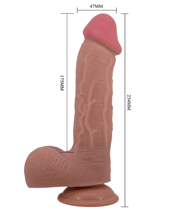 Dildo Realístico Masturbable 23.4 x 4.7 CM