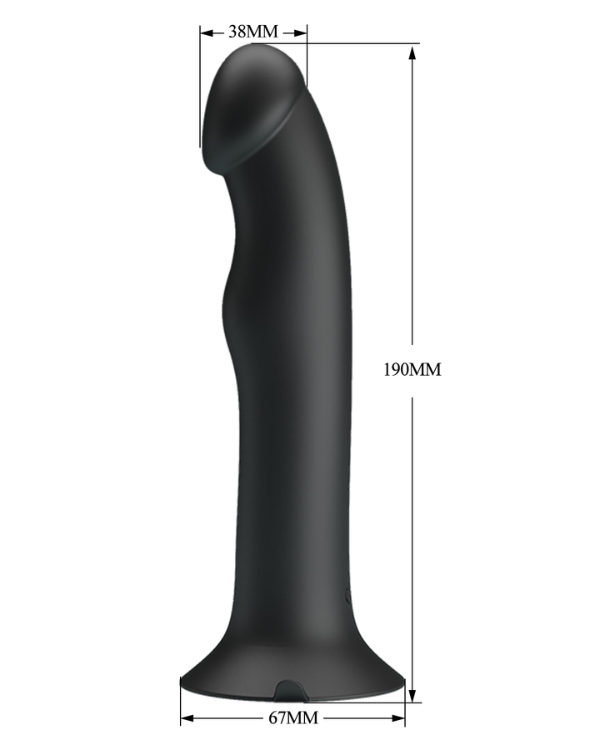 Vibrador Con Base De Succión Pleasure Beast