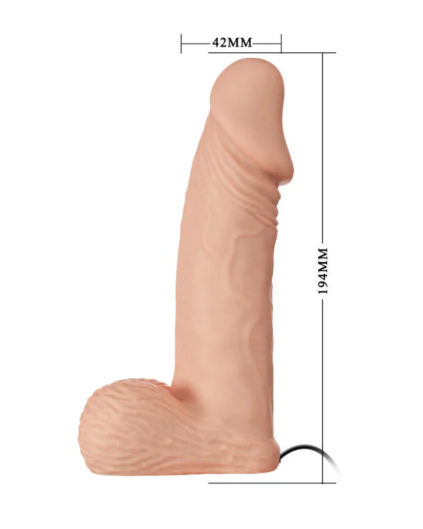 Arnés Sexual Con Vibracion 19.4 x 4.2 CM