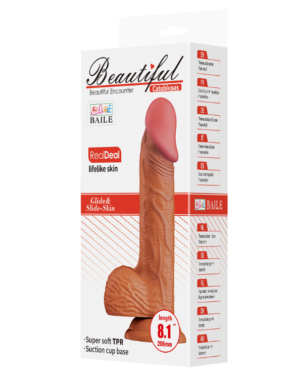 Dildo Realista con Ventosa – Sensaciones Irresistibles