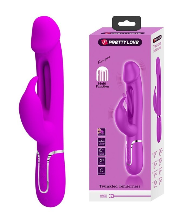 Vibrador Triple Estimulación