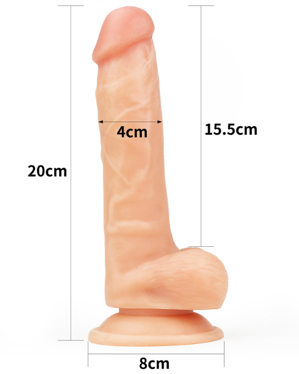 Dildo The Ultra Soft 20 x 4 CM