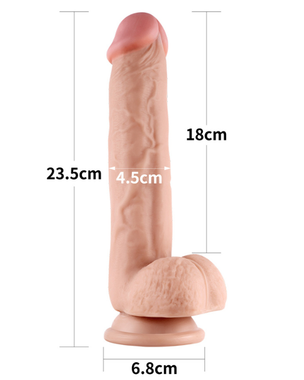 Dildo Realista Masturbable 23.5 x 4.5 CM