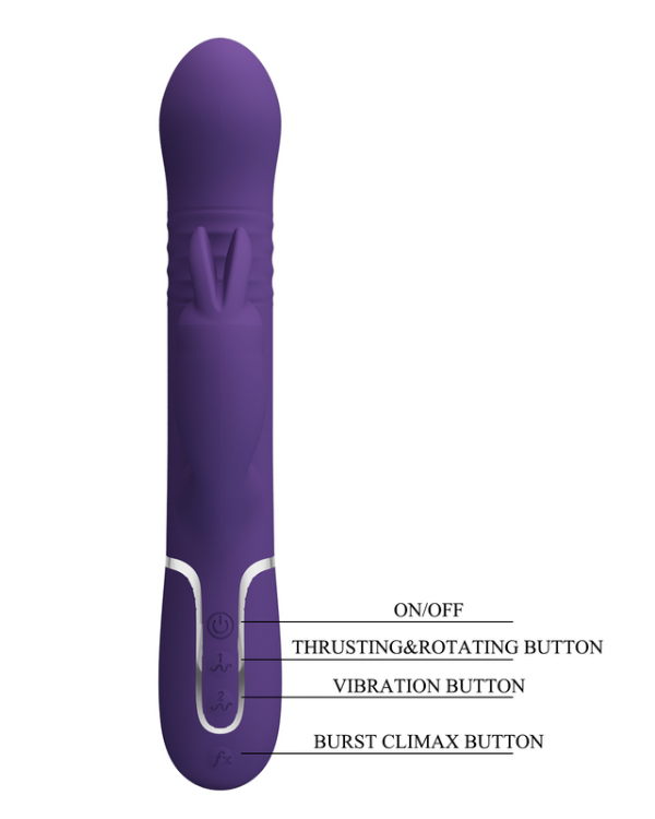 Vibrador 4 en 1 Orgasmo