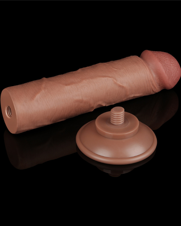 Dildo Masturbable Trigeño 20 x 3.8 CM