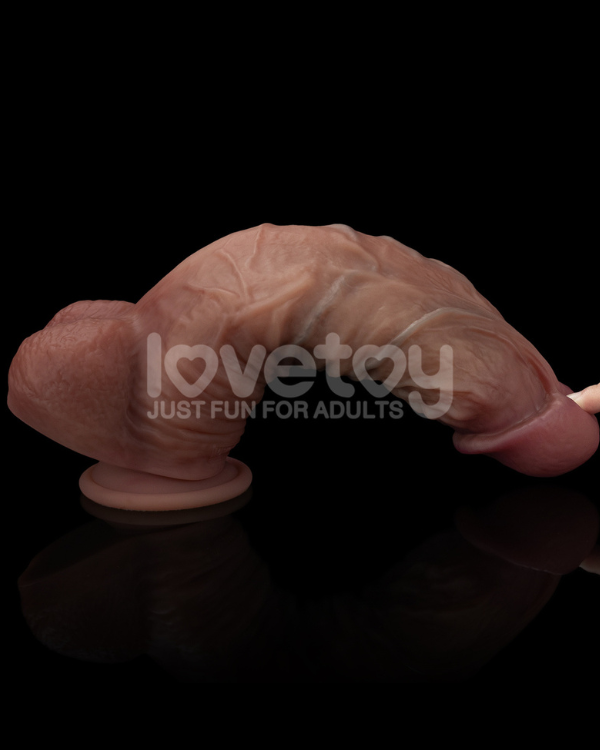 Dildo Nature Cock XXL Doble Capa 26,7 x 8 CM