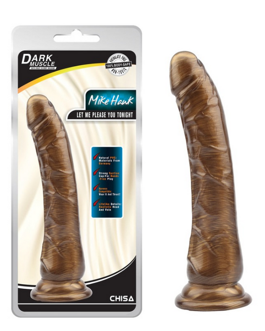 Dildo Deluxe Mark Muscule Dorado 21.5cm