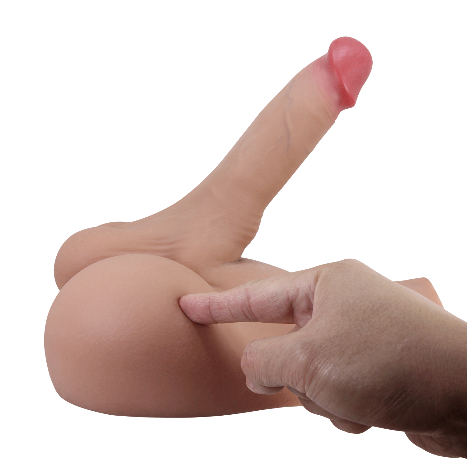Masturbador Hiperrealista · Dildo, Ano y Detalles Anatómicos