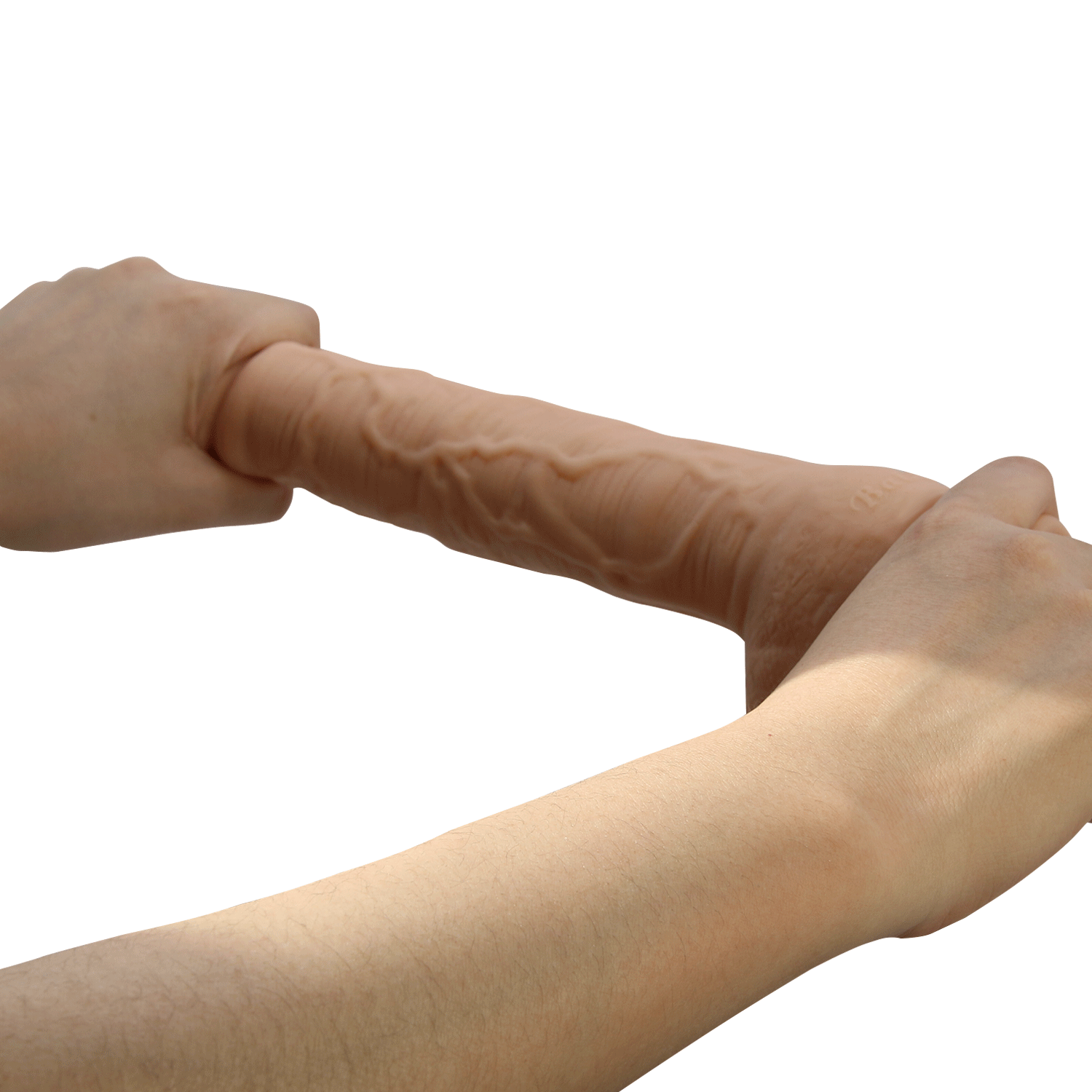 Dildo Extra Largo con Textura Realista 27 x 4,2 CM
