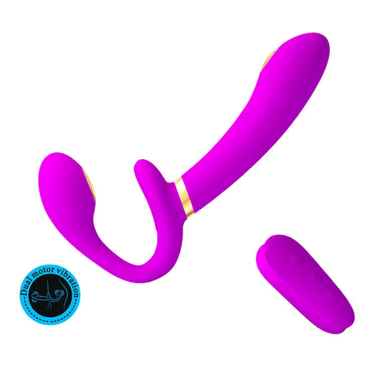 Arnes Doble Vibrador Electra