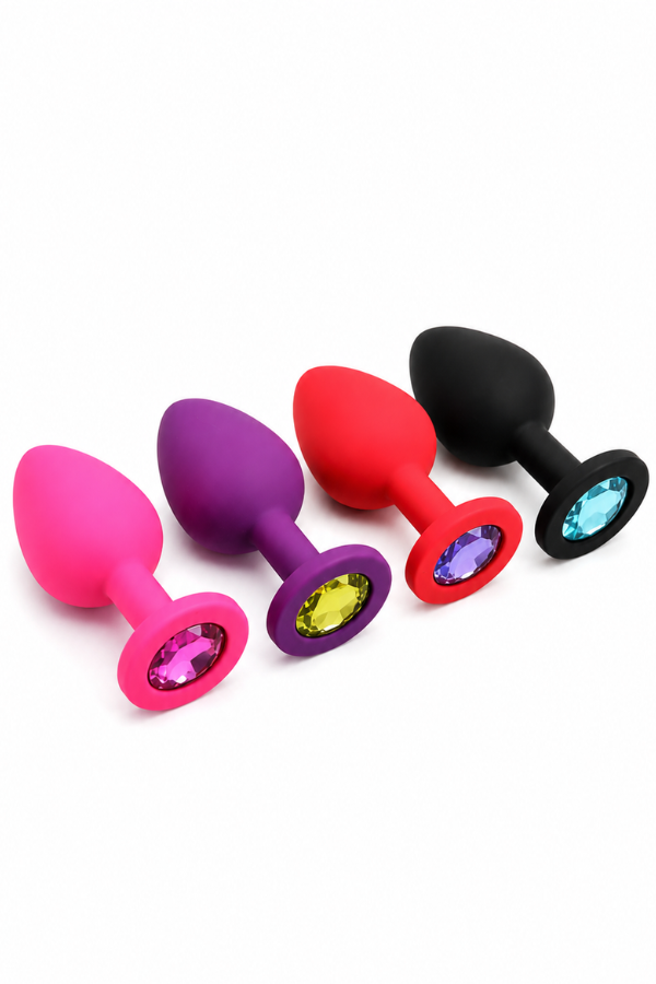 Plug Anal de Silicona Talla S