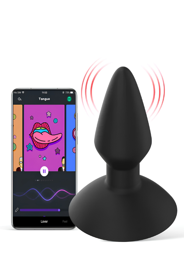 Plug Vibrador Anal Equinox Con Aplicación