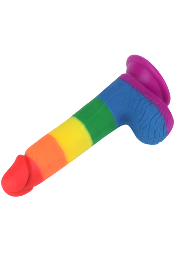 Dildo Pride Arcoíris 19 CM