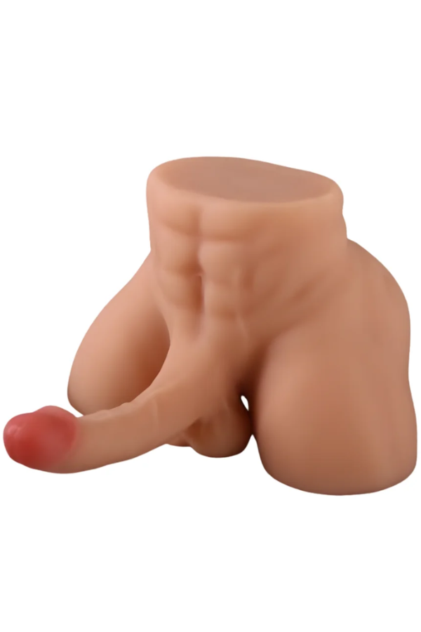 Torso Masculino Realista con Dildo y Ano