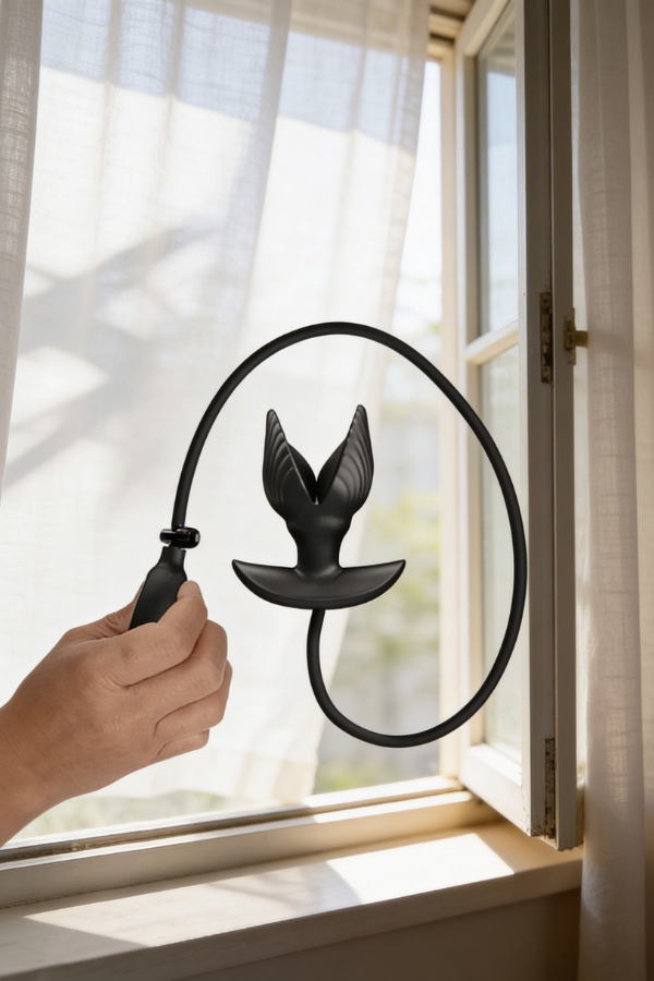 Plug Anal Inflable Con Vibración