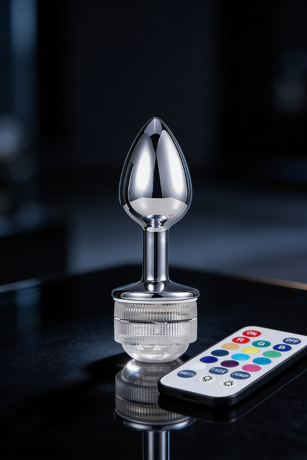 Juguete Anal con Luces Led Diversión y Placer