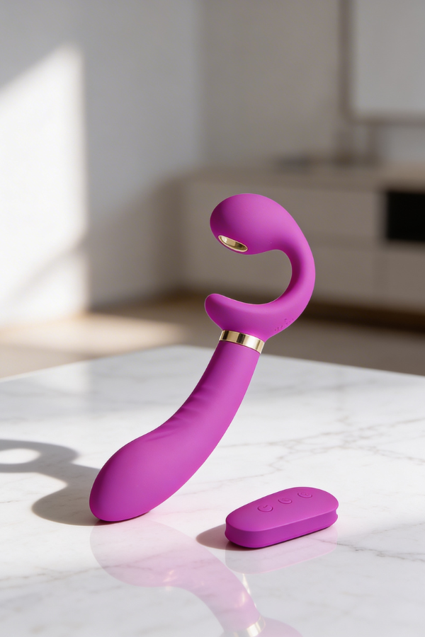 Arnes Doble Vibrador Electra