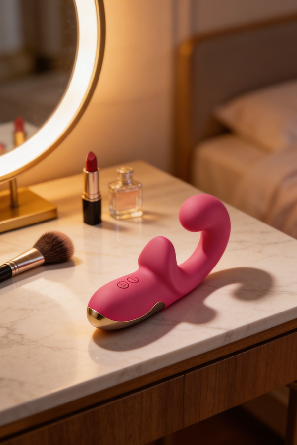 Vibrador Recargable Curvo – Estimulación Envolvente