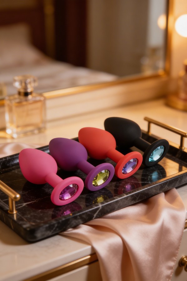 Plug Anal de Silicona Talla S