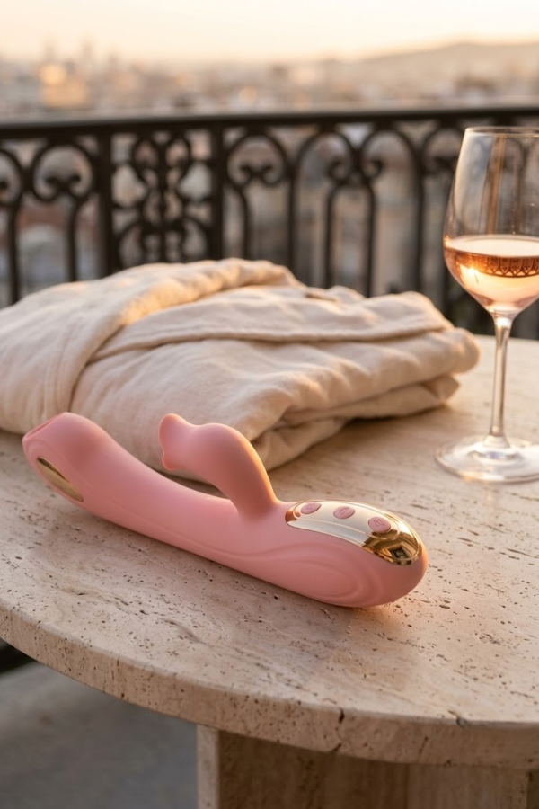 Vibrador Con Estimulador Lov