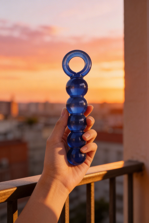 Chrystalino Anal y Vaginal De Vidrio