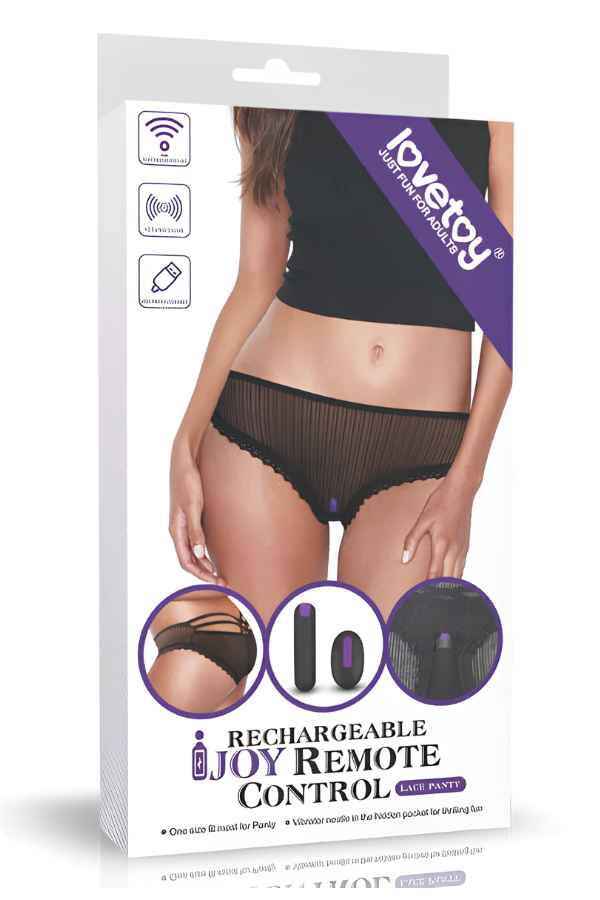 Calzon Con Bala Vibradora Inalámbrica Recargable Con Control Remoto