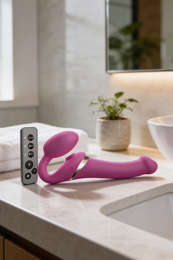 Strap-on Multi Orgasmo Control Remoto 3 Motores