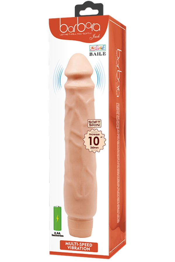Dildo Con Vibración Monster 26 x 4,5 CM