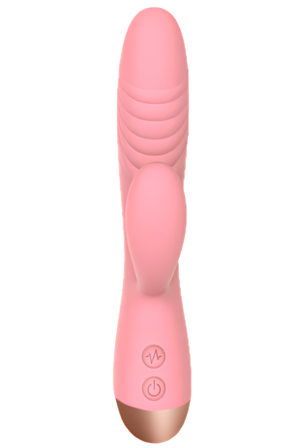 Vibrador  Beso Rosa Dual
