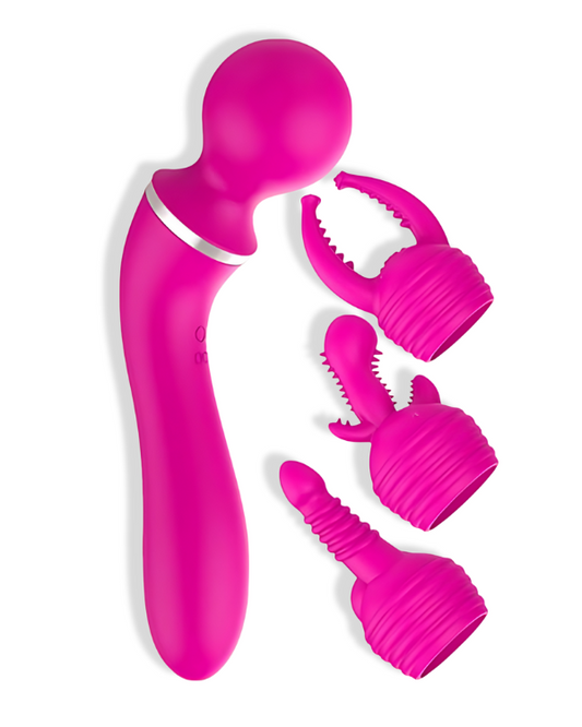 Vibrador y Micrófono | DUAL TRES CABEZALES INTERCAMBIABLES