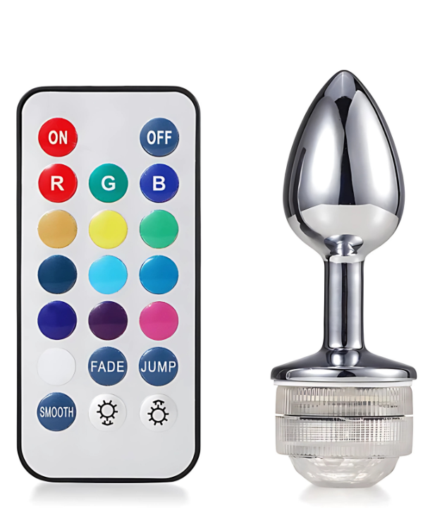 Juguete Anal con Luces Led Diversión y Placer
