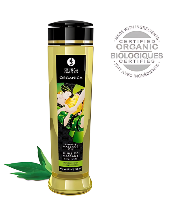 Aceite de Masaje Organico Te verde