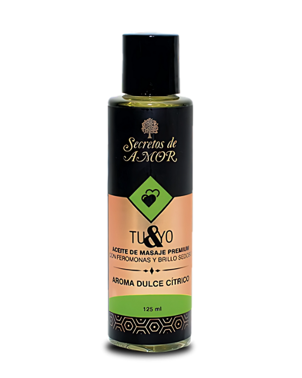 Aceite de masaje Con Feromonas Dulce Cítrico