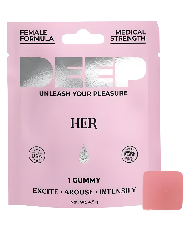 Gomita Deep Para Ella – Aumenta tu Libido y Energía Sexual