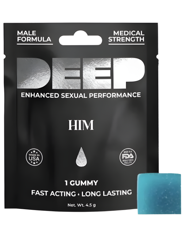 Gomita Deep Para El  – Aumenta tu Libido y Energía Sexual